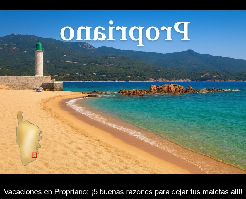 Vacaciones En Propriano: ¡5 Buenas Razones Para Dejar Tus Maletas Allí!