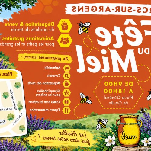 33ª Fiesta de la Miel en Arcs-sur-Argens: un fin de semana para degustar Provenza y ver a las abejas en acción.