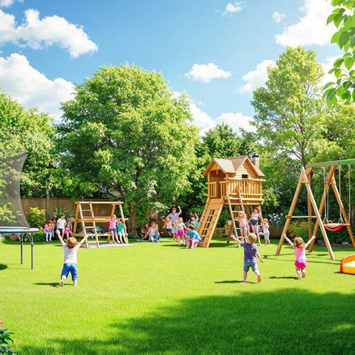 5 buenas razones para instalar un área de juegos al aire libre en su jardín