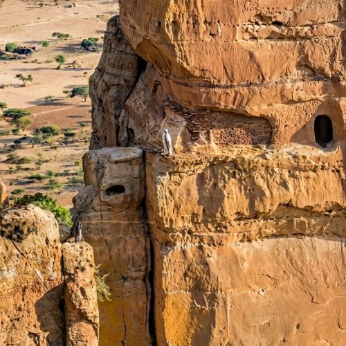 Abuna Yemata Guh: la iglesia excavada en el acantilado que se alcanza descalzo, en Etiopía.