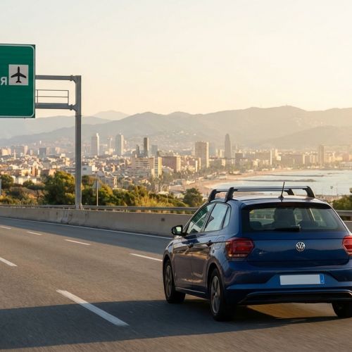 Barcelona en coche: ZBE, rutas y guía de uso del aeropuerto BCN (T1 - T2)
