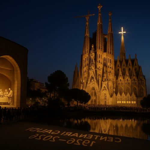 Centenario de Gaudí: la Sagrada Familia revela un programa XXL hasta 2026.