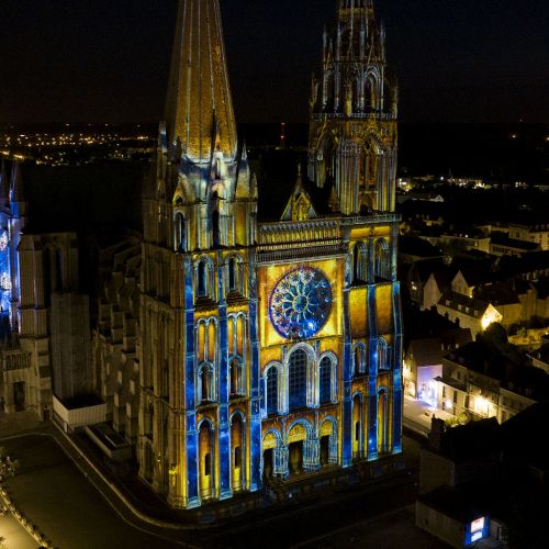 Chartres en luces: maravillosas iluminaciones
