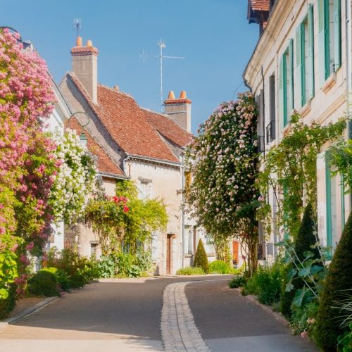 Chédigny: un pueblo jardín en Indre-et-Loire.