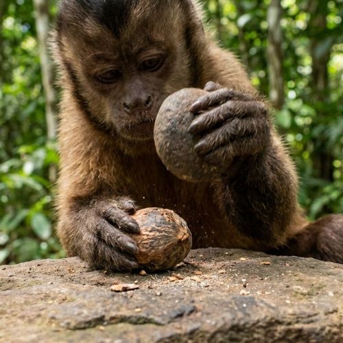 Chimpancés, cuervos, capuchinos: ¿quién fabrica realmente herramientas?