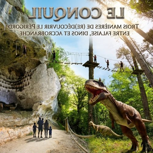 El Conquil: tres maneras de (re)descubrir el Périgord entre acantilados, dinosaurios y escalada en árboles.