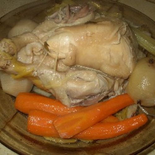 El pollo en olla: una receta del terruño