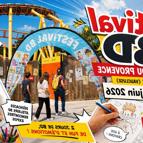 Festival de Cómic en el Parque Spirou Provence: dos días para sumergirse en el noveno arte.
