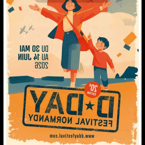 Festival del Día D Normandía 2026: 20 años de celebración, 20 años de libertad en las playas del Desembarco.