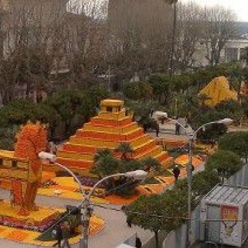 Fiesta del limón en Menton: entre bastidores