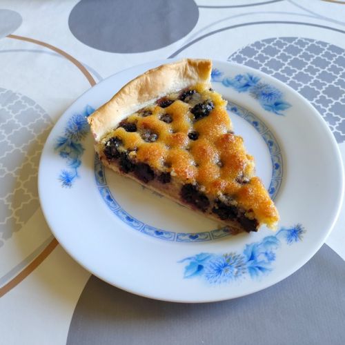 La tarta de almendra con moras: una receta fácil.