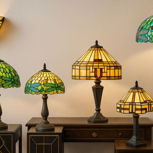 Lámparas Tiffany: el vitral iluminado
