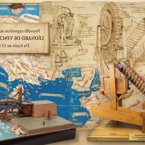 Leonardo da Vinci, maestro del agua: el Clos Lucé se desliza durante todo un verano bajo el signo del azul.