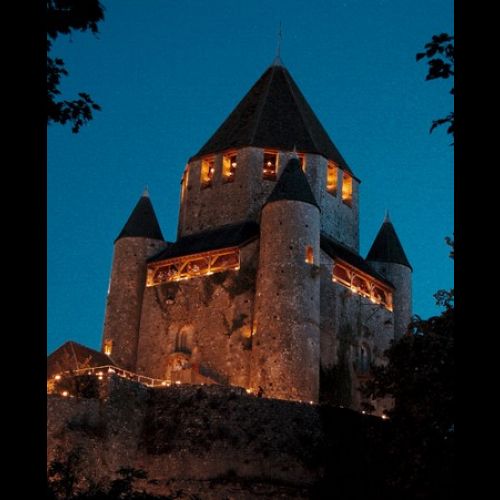 Les Lueurs du Temps: iluminación con velas en Provins