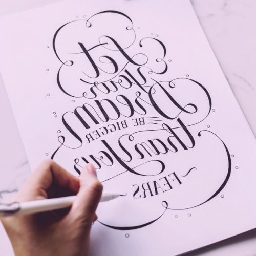 Lettering: 5 consejos para principiantes