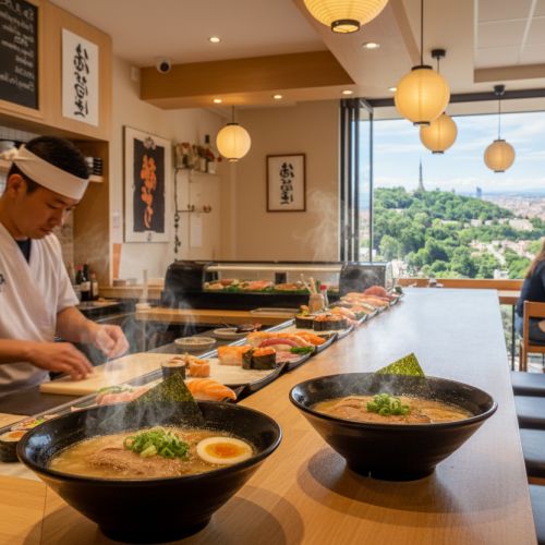 Los mejores restaurantes japoneses en Lyon: nuestra selección gourmet