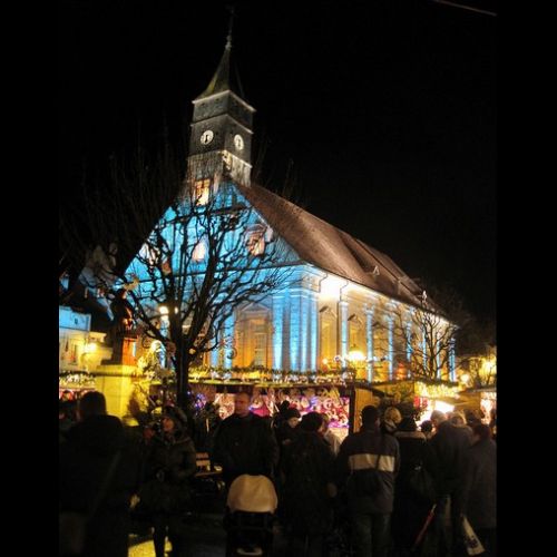 Luces de Navidad: el mercado navideño de Montbéliard