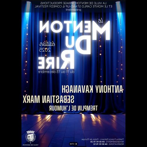 Menton hace su comedia: un nuevo festival de la risa en la Costa Azul.