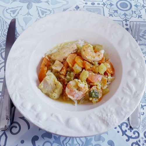 Navarin del mar: una receta festiva ligera