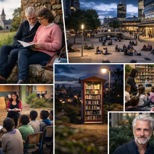 Noches de lectura 2026: cinco veladas, mil historias en Île-de-France.