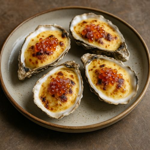Ostras gratinadas de Cap Ferret: la receta chic y locávora del Chef Clément Petit