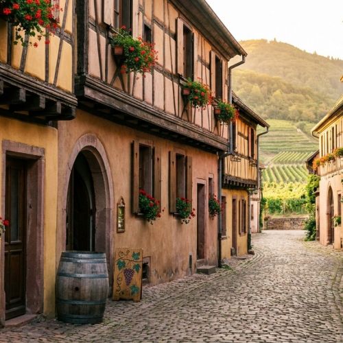 Pueblos alsacianos: el secreto de las fachadas coloridas y de la ruta del vino