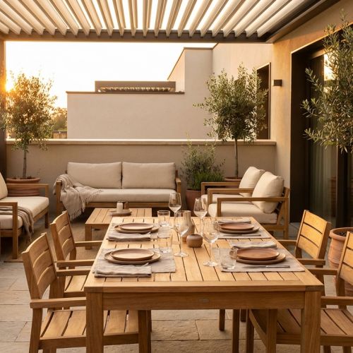 ¿Qué muebles de exterior para una terraza? La guía completa para elegir bien
