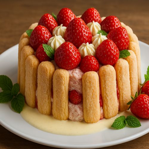 Receta de la charlota de fresas