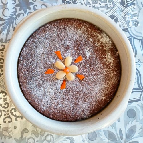 Tarta de naranja y polvo de almendras: un postre sin gluten