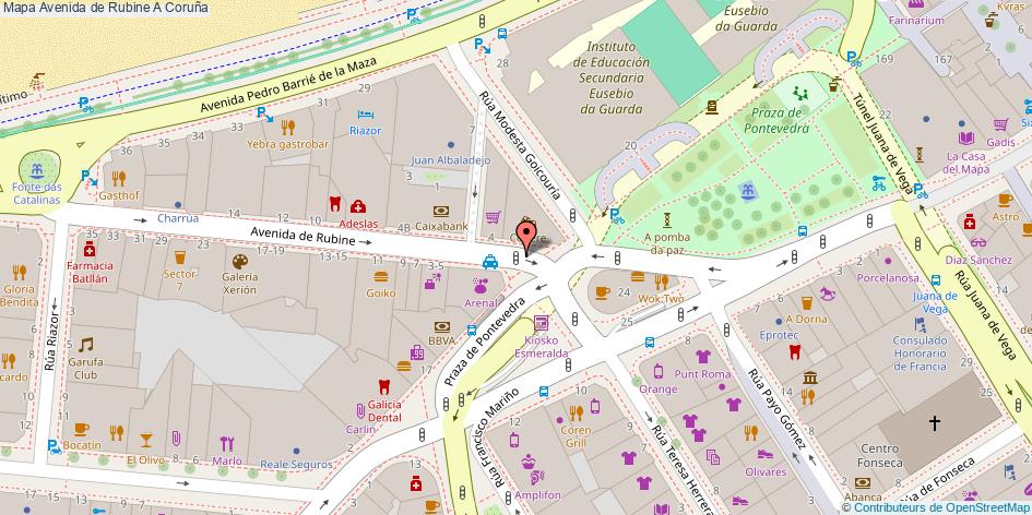 Avenida de Rubine A Coruña