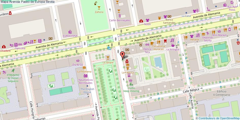 Avenida Paseo de Europa Sevilla