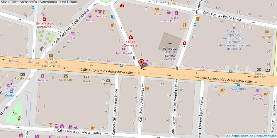 Calle Autonomía / Autonomia kalea Bilbao