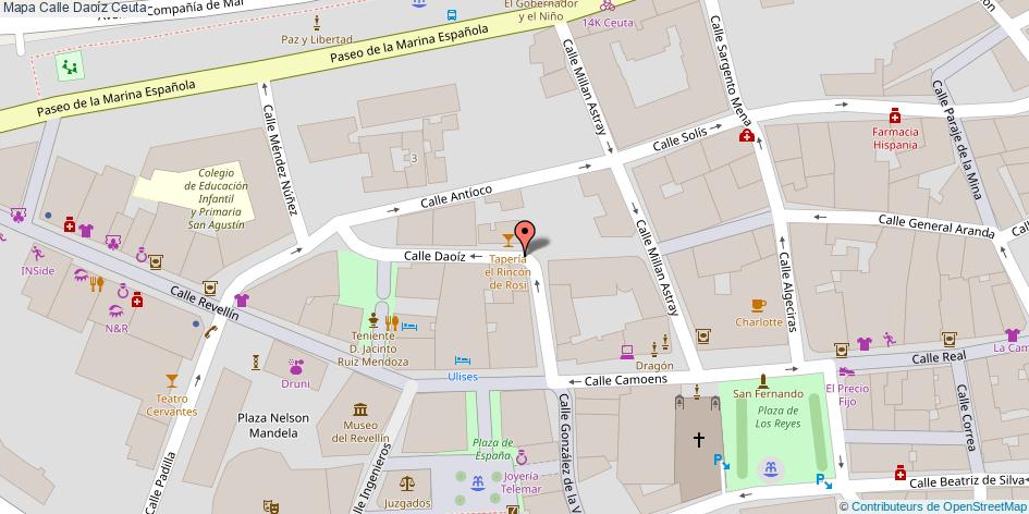 Calle Daoíz Ceuta