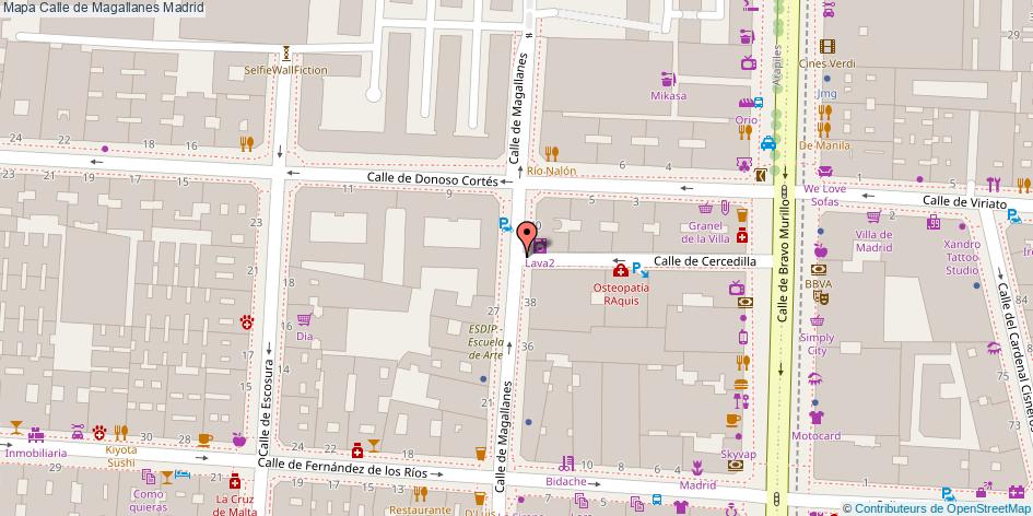 Calle de Magallanes Madrid