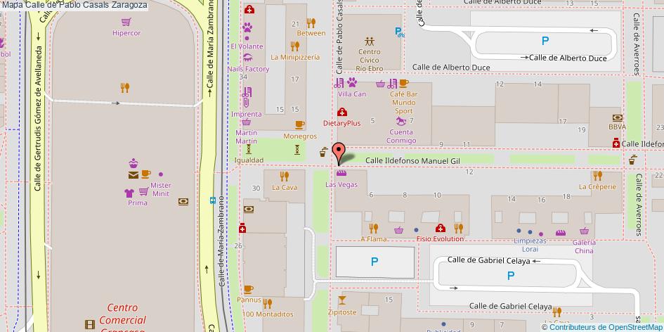 Calle de Pablo Casals Zaragoza