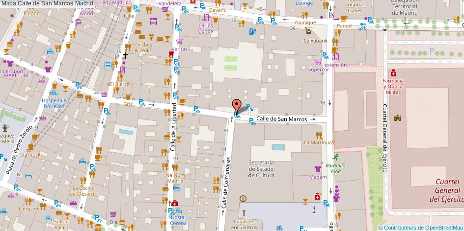 Calle de San Marcos Madrid
