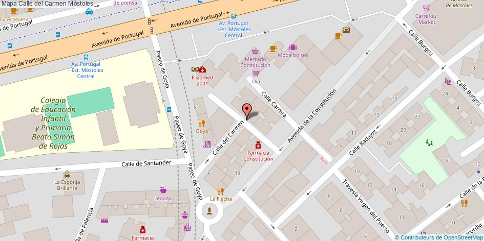 Calle del Carmen Móstoles