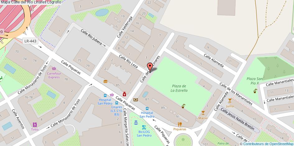 Calle del Río Linares Logroño