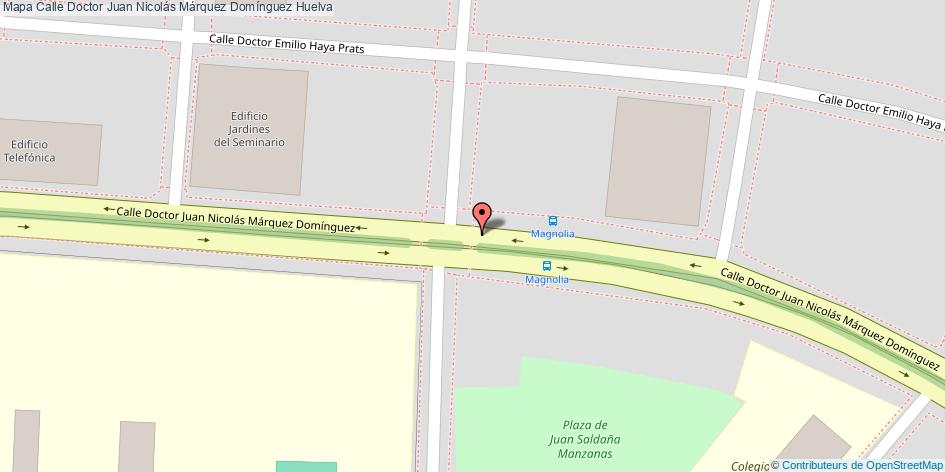Calle Doctor Juan Nicolás Márquez Domínguez Huelva