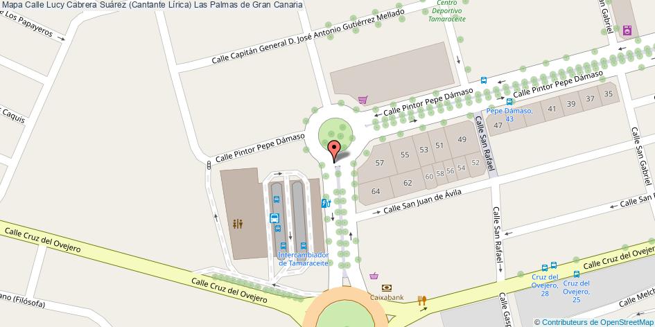 Calle Lucy Cabrera Suárez (Cantante Lírica) Las Palmas de Gran Canaria