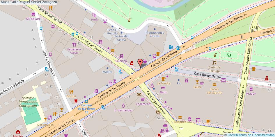 Calle Miguel Servet Zaragoza