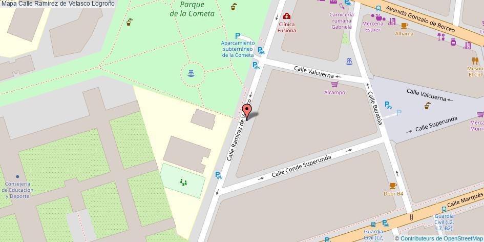 Calle Ramírez de Velasco Logroño