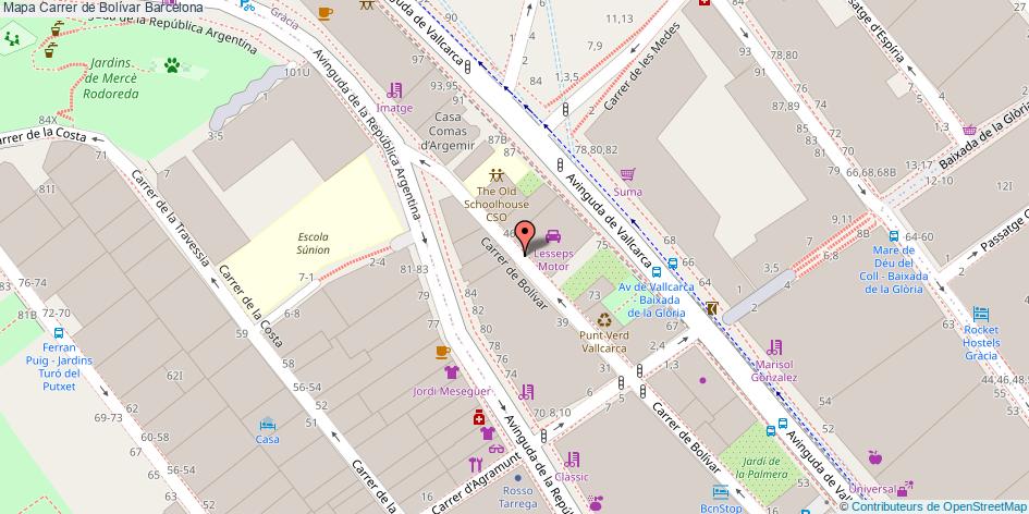Carrer de Bolívar Barcelona