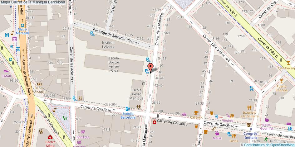 Carrer de la Manigua Barcelona