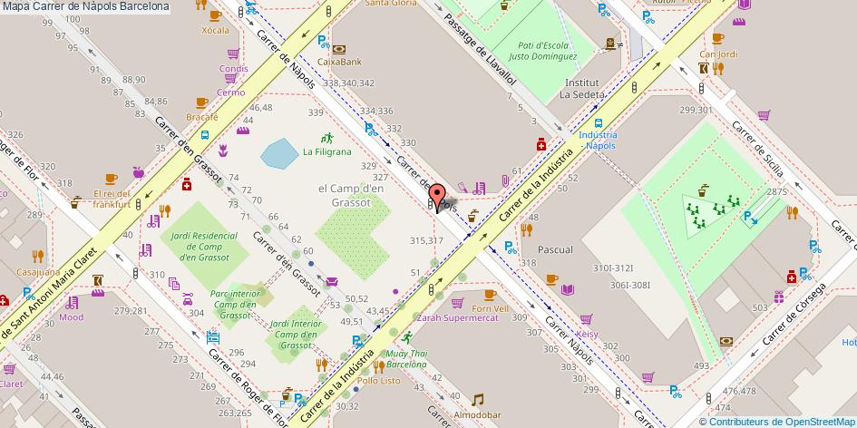 Carrer de Nàpols Barcelona