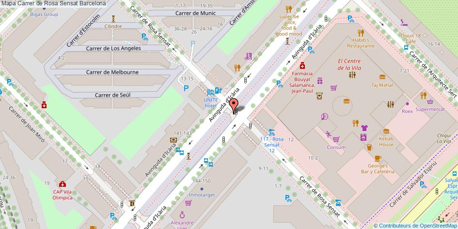 Carrer de Rosa Sensat Barcelona