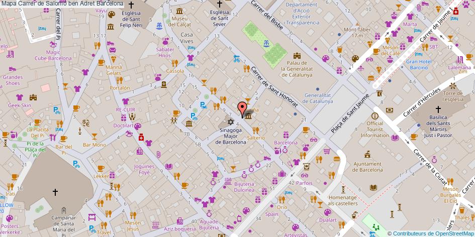 Carrer de Salomó ben Adret Barcelona