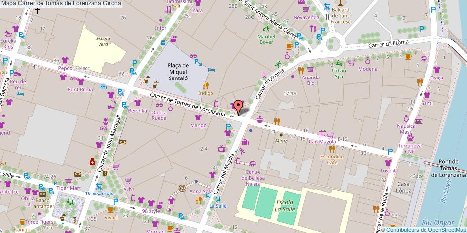 Carrer de Tomàs de Lorenzana Girona