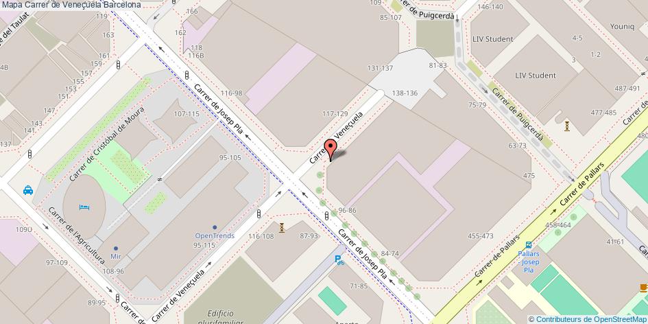 Carrer de Veneçuela Barcelona