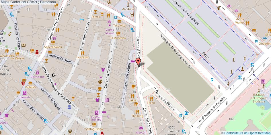 Carrer del Comerç Barcelona